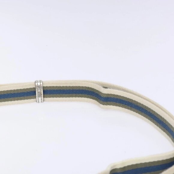 GUCCI GG Canvas Sherry Line Shoulder Bag Silver - Picture 11 of 16